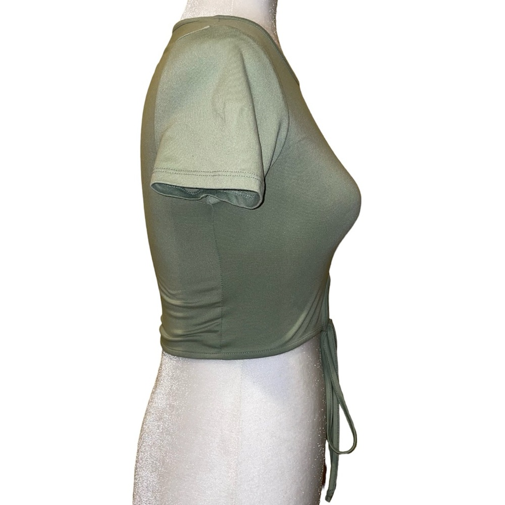 Social Culture‎ Flower Crop Top Small - Picture 4 of 6